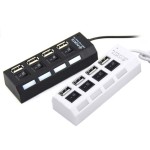 USB 2.0 Hub 4 Θυρών με Διακόπτη Οn-Off